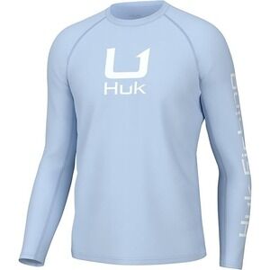 Huk - Performance Fishing Shirt (XL) - Long Sleeve Crew Neck UV Tee